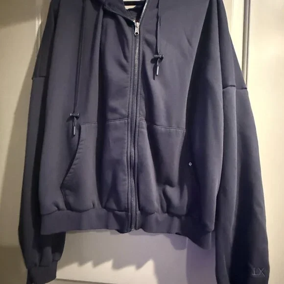 POPFLEX Zip Cloud Hoodie Academic Navy - L/XL - Gently Used - Picture 4 of 6